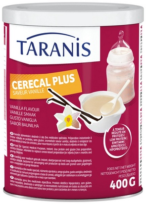 Taranis cerecal plus vanille 400g