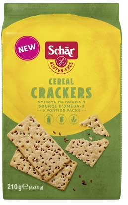 Schär cereal crackers 210g (6x35g)