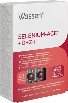Selenium-ACE+D+Zn 90comp+30comp gratuit